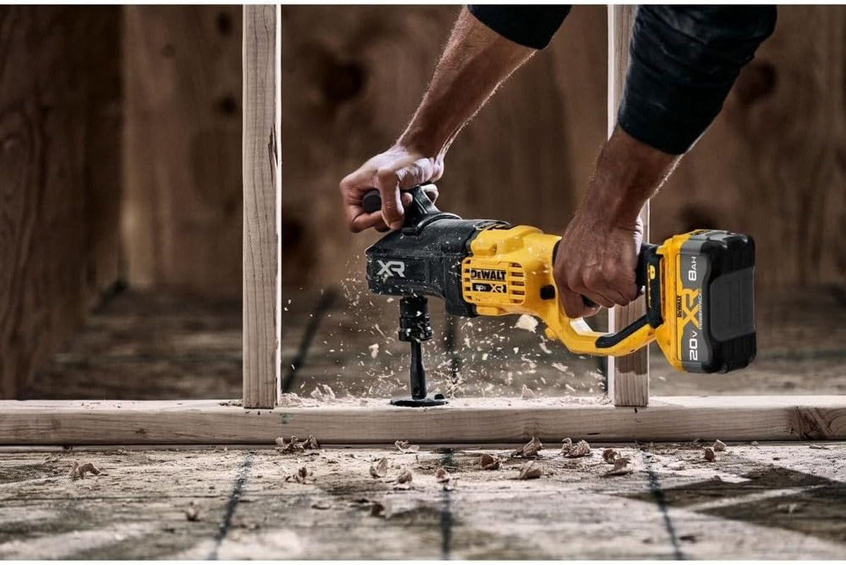 DEWALT 20V MAX* XR Brushless Cordless 7/16 In. Quick Change Compact Stud & Joist Drill (Tool Only) (DCD447B)