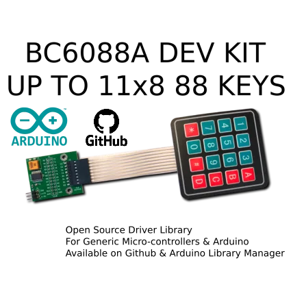 Single Wire Keyboard Module Kit (For Arduino & Micro-controllers)