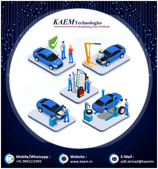 New Automotive Workshop Evolution Redefining Repair Experiences with Advanced Software for Sale by Indian Exporters