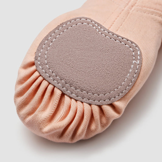 Dynadans Factory Direct Pink Classic Ballerina Shoes Flats Ballet Brown Stretch Canvas Ballet Dance for Women and Girls Kids