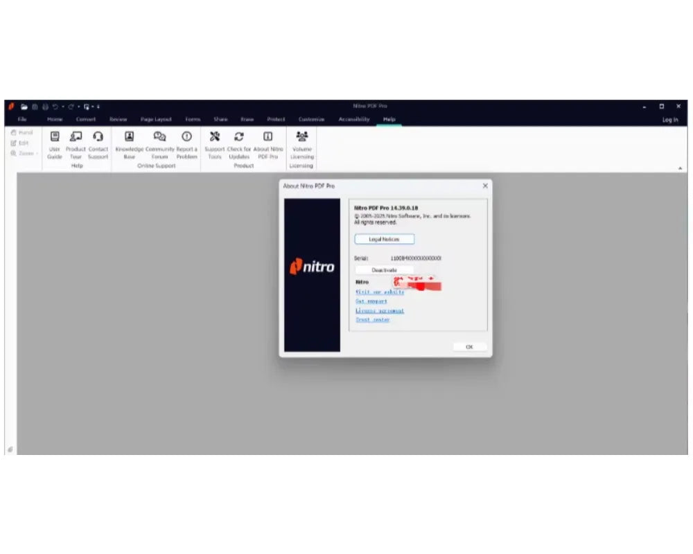 24/7 Nitro PDF Pro 14 Genuine Original Global Lifetime Edited PDF Card with Full Guarantee and Warranty Email Delivery