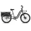 USA Stock 3-Wheel Electric City Fat Bike E Bike Custom Logo 48V 500W for Men and Women Frame Electric Hybrid Bike