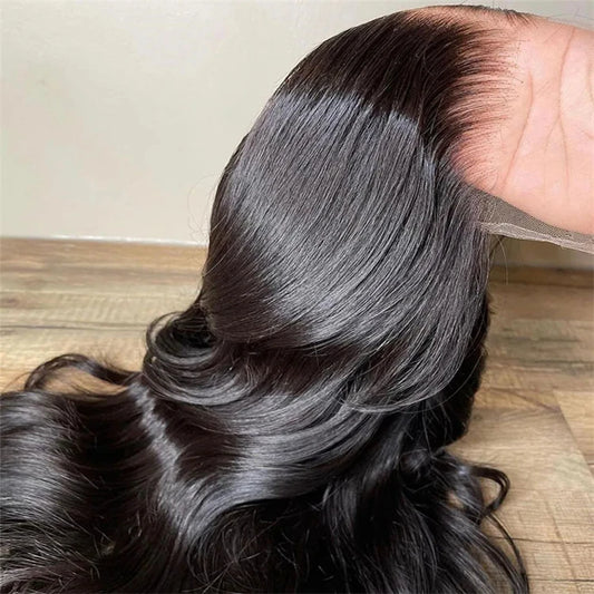Natural Body Wave 13x4 HD 30 32 Inch Lace Front Human Hair 200 Density 13x6 Transparent Lace Frontal Wig Brazilian for Women