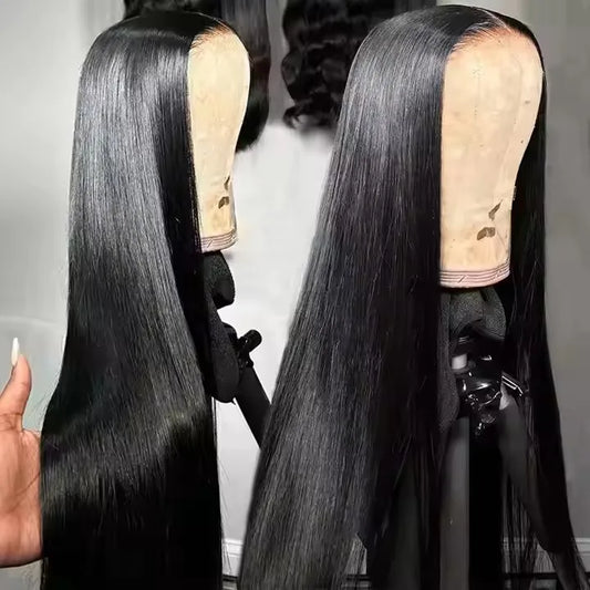 Raw Vietnamese Wig Natural Human Hair Lace Front Wigs Human Hair Brazilian Glueless HD Lace Frontal Wigs for Black Women