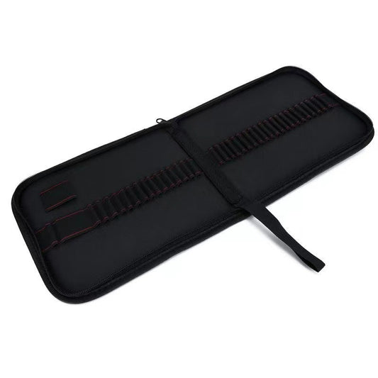 Art Sketch Pen Bag 36/48/72/120 Holes Foldable Zipper Style Pen Roll Colored Pencil Storage Bag Manufacturer Supply