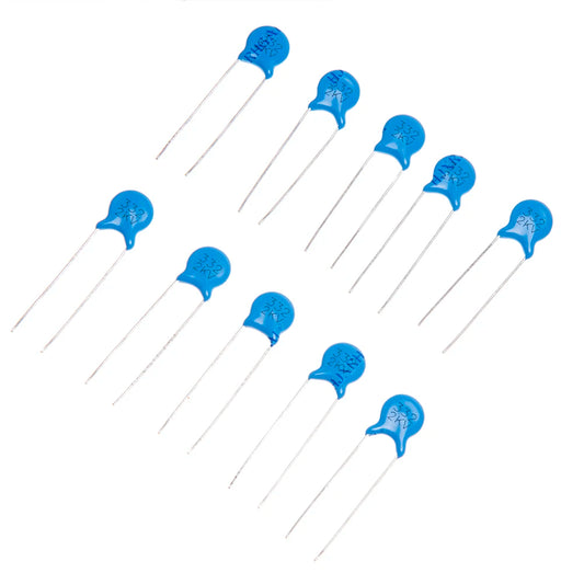 100PCS/lot 2KV high voltage ceramic capacitor Assortment Kit 2KV 102K 221K 332K 471K 472K 561K 681K 821K Ceramic Capacitors set