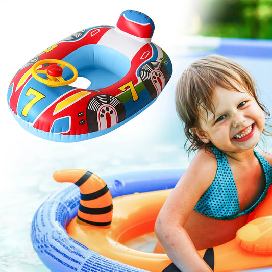 Baby Swimming Pool Float for Kids Child Pool Toys Inflatable Pool Swimming Float Car Air Mattress Beach Party Pool Accessories
