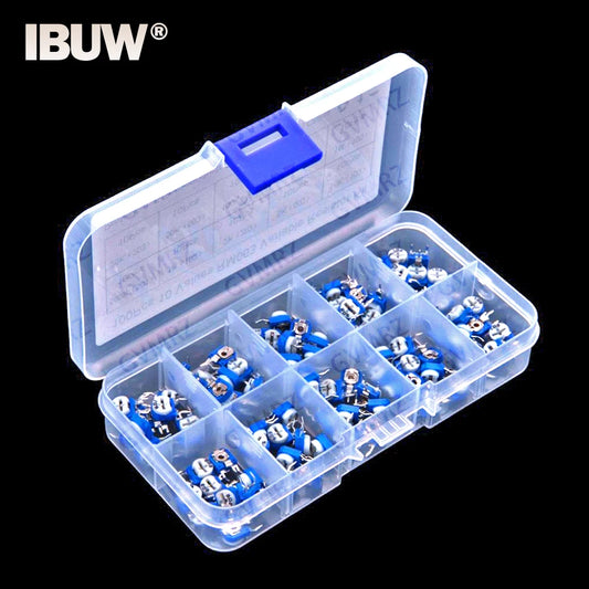 10Values 500R-200K 100PCS RM063 Variable Resistor KIT 1K 10K 100K 1M 2K 20K 200K 5K 50K 500R