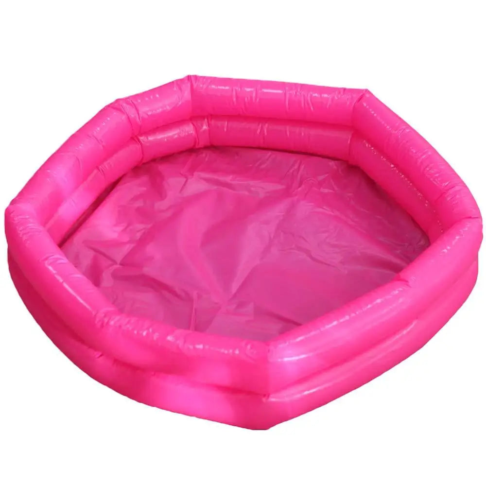 Portable Summer Inflatable Swimming Pool 60cm PVC Baby Swimming Pool Round Outdoor Play Water Bathtub for Kids