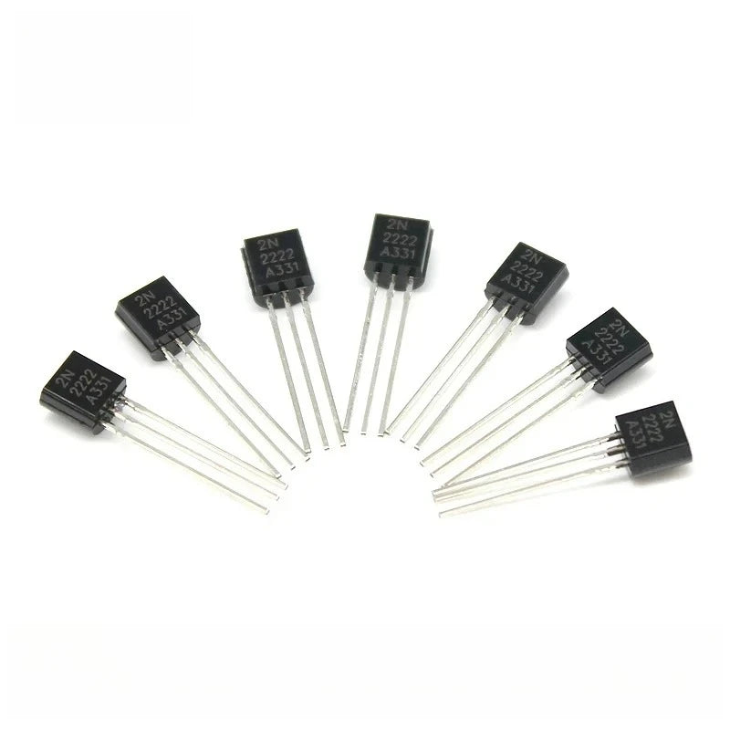 50/100PCS 2N2222 2N2222A TO-92 Transistor Kit TO92 30V 800MA NPN Transistors Electronic Kits New Original