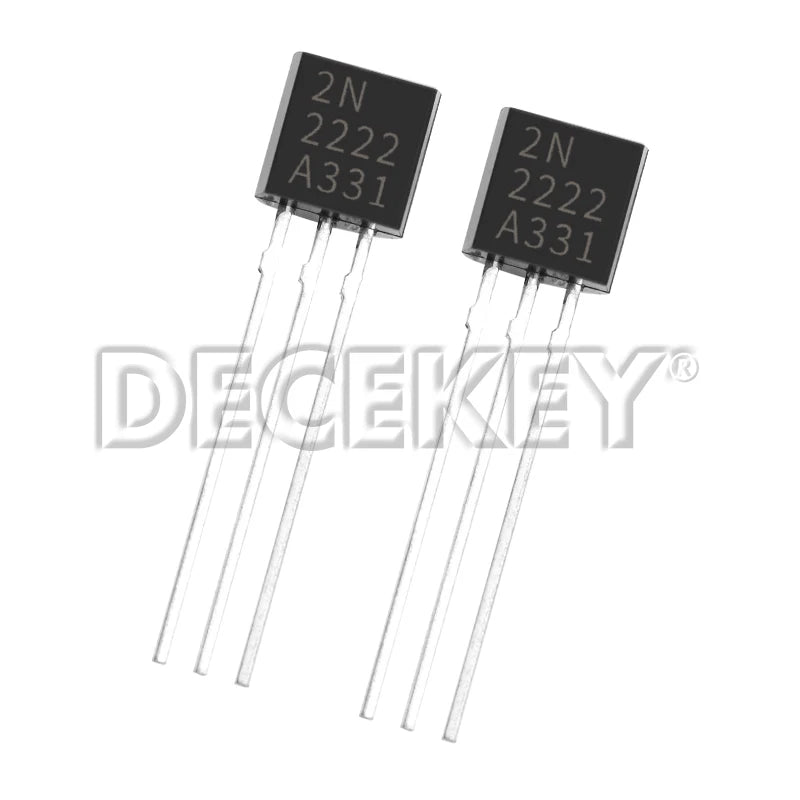 50/100PCS Transistor Kit 2N2222 TO92 NPN 30v 800MA Transistors Electronic kit