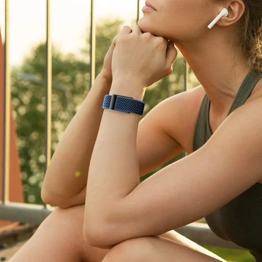 New Nylon Fitness Band Adjustable Elastic Fitness Tracking Band Multicolour Portable Sports Wristband for Whoop 5.0 Women Men