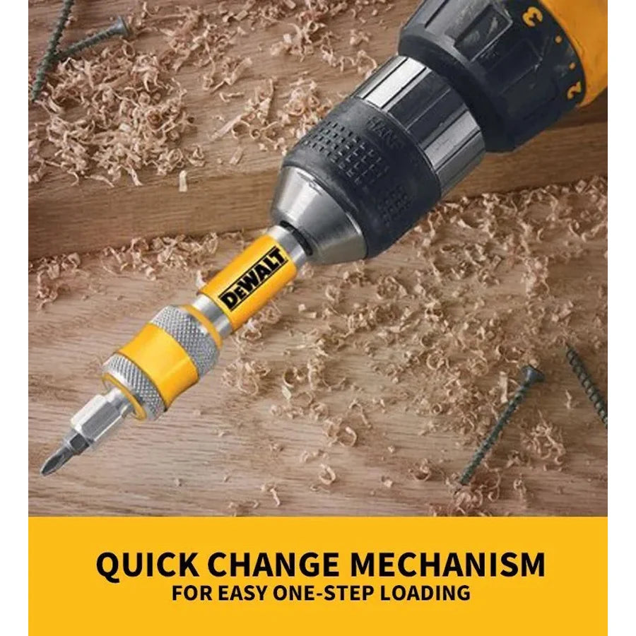 DEWALT DW2700 #6 Drill Drive Set Drill Flip Drive Complete Unit 2 in 1 Countersink Wood Drill Bit 6mm Accessories