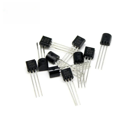 50/100PCS 2N2222 2N2222A TO-92 Transistor Kit TO92 30V 800MA NPN Transistors Electronic Kits New Original