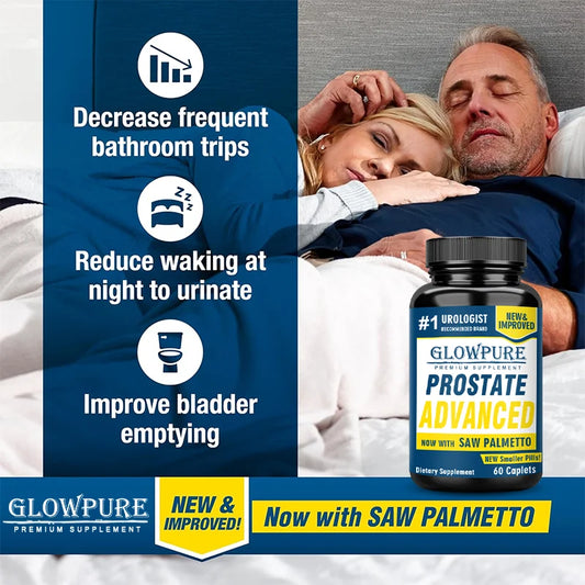 Saw Palmetto Prostate Supplement for Men - Supports Bladder, Urinary & Prostate Health with Beta-Sitosterol, Reishi, Vitamin D
