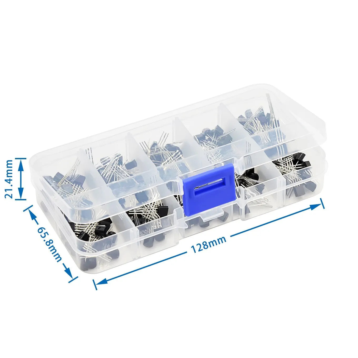 200PCS Transistor BC337/BC327/2N2907/S8050/S8550 10 Values Transistors kit TO-92 New Original