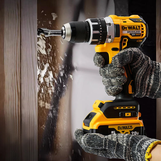 Dewalt DCD796 Compact Cordless Brushless Impact Drill LED Light Powerful Multi-functional Electric Power Tool 20V Battery