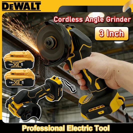 DEWALT 20V Cordless Angle Grinder Cutting Machine Grinding Polishing Machine Electric Diamond Cutting Grinder Power Tools