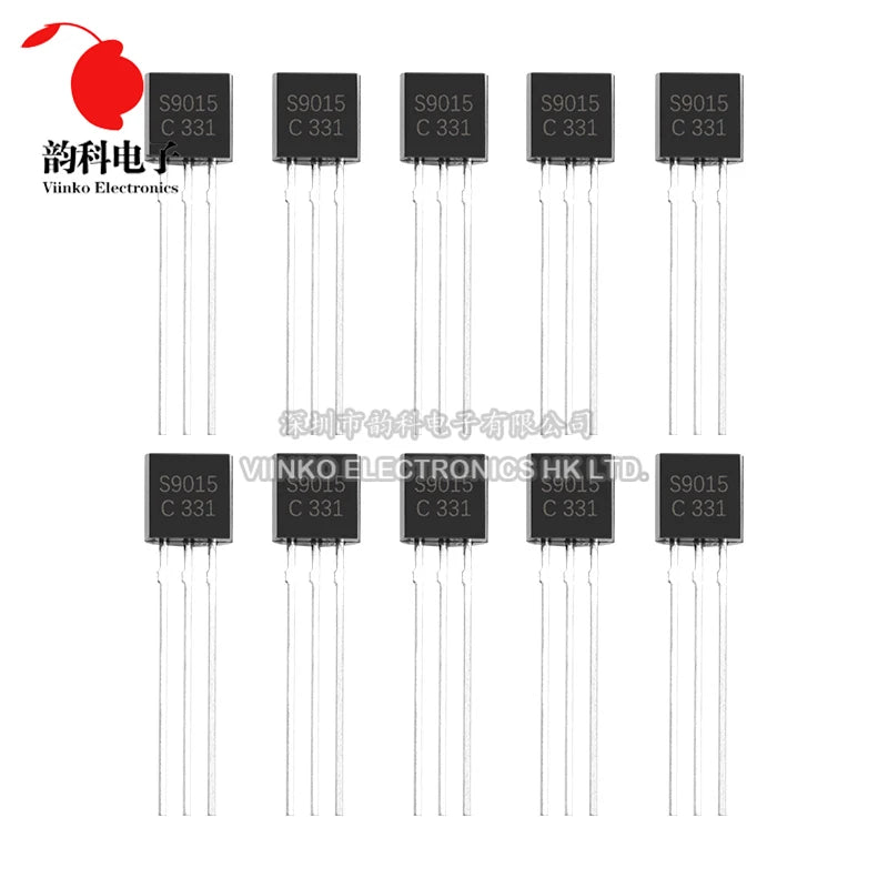 Transistor Assorted Kit TO-92 18kinds*10pcs=180pcs 2N2222 S9013 S9014 S9015 S9018 S8050 S8550 2N5551 2N5401 2N3904 2N3906 C1815