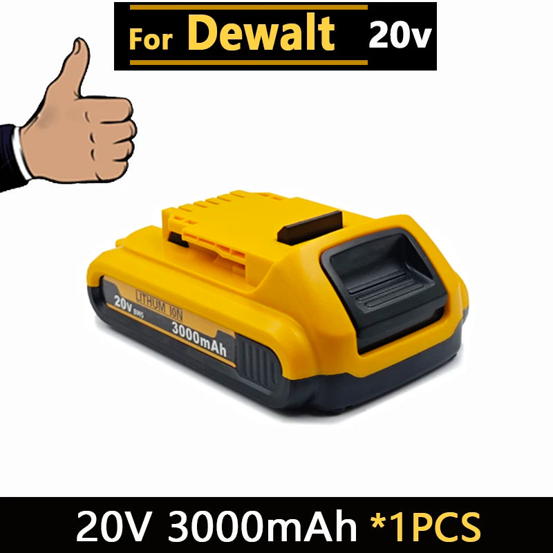 20V DCB203 Rechargeable Li-ion Battery 3.0Ah For Dewalt Tools DCB205 DCB182 DCB206 DCB204 DCB200 DCB180 DCD DCF DCG Series