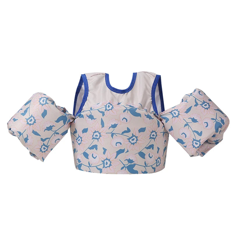 Swim Vest for Kids, Toddler Pool Floaties, Children Swimming Vest with Adjustable Strap, Swim Jacket Water Wing Arm Float Beach