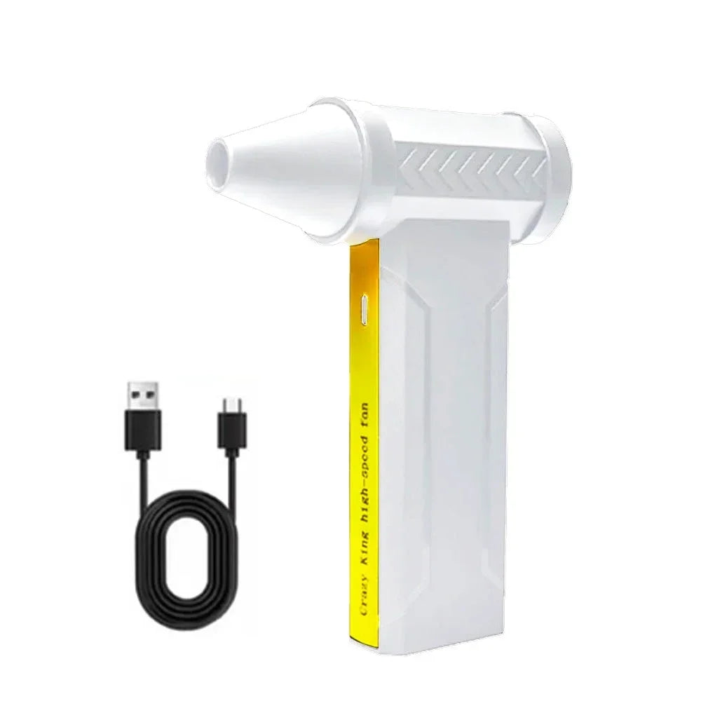 800000 RPM Brushless 10000mAh Motor Electric Air Blower High-Speed Turbo Violent Fan Rechargeable Powerful Dust Blower