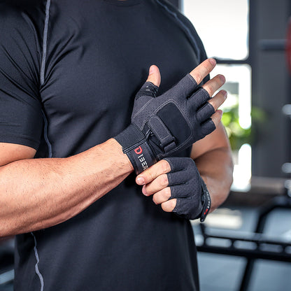 Cross-Border Dibear Manufacturer Spot Wholesale Fitness Gloves Exercise Cycling Weight Training Outdoor Sports Breathable