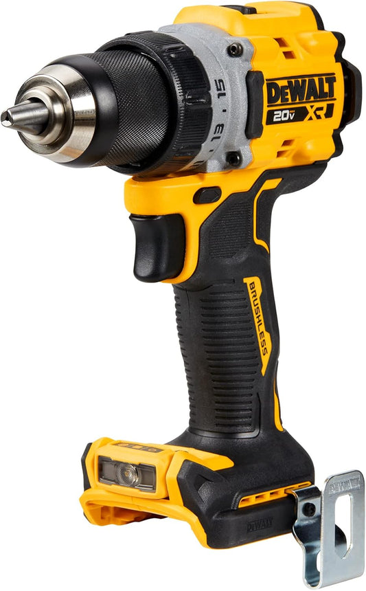 DEWALT 20V MAX XR Cordless Drill/Driver, 1/2-In, Bare Tool Only (DCD800B), Special_Feature Variable Speed
