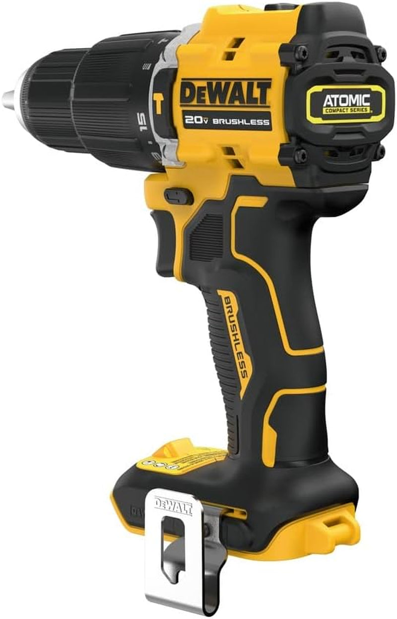 DEWALT DCD799B 20V MAX* ATOMIC COMPACT SERIES Brushless Lithium-Ion 1/2 In. Cordless Hammer Drill (Tool Only)