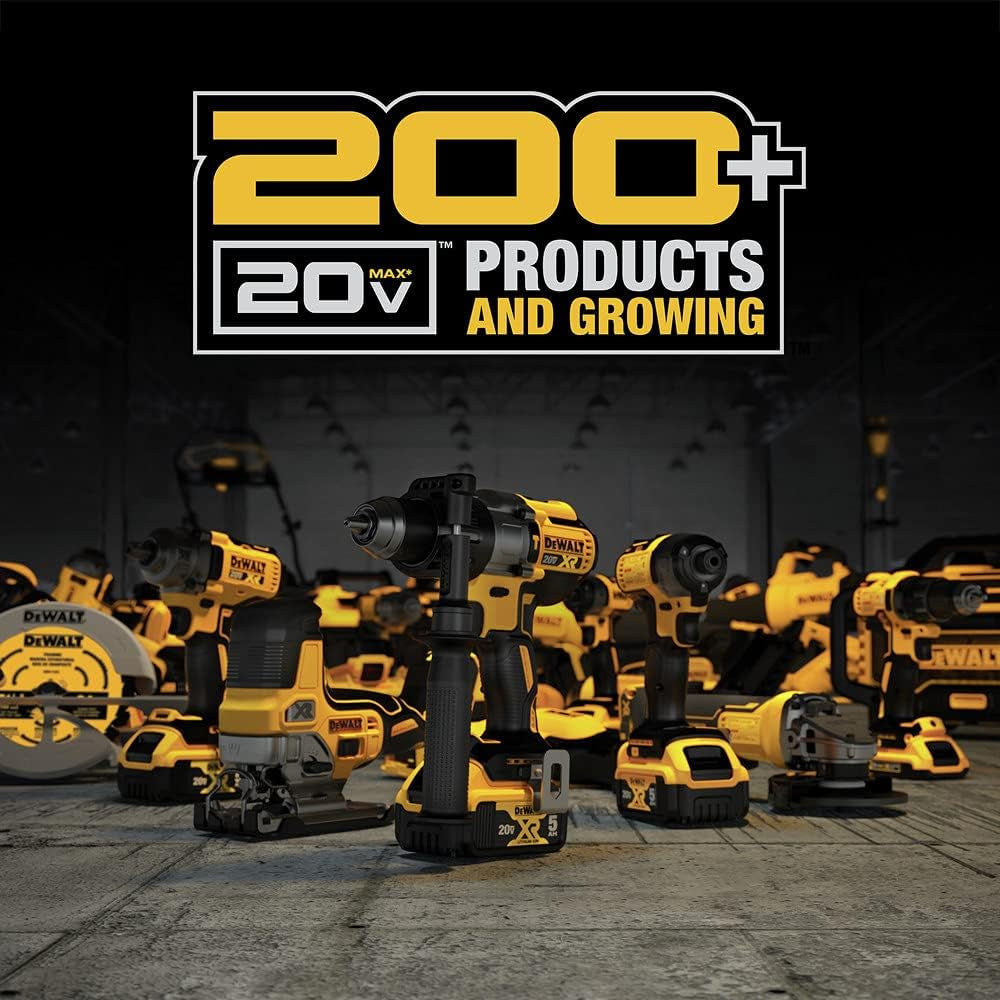 DEWALT 20V MAX XR Screw Gun, Versa-Clutch, Adjustable Torque, Tool Only (DCF622B)