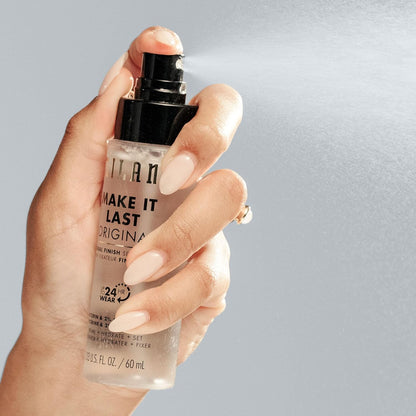 Setting Spray + Primer, Make It Last Original - Natural Finish with Niacinamide for Hydration, Setting Spray for Makeup and Face Primer, 3-In-1 Prime + Hydrate + Set, 2.03 Fl. Oz