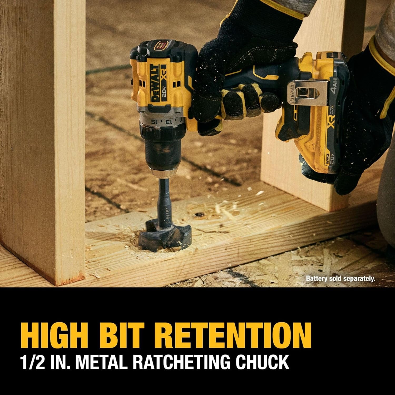 DEWALT 20V MAX XR Brushless Cordless 1/2 In. Drill/Driver (Tool Only) (DCD801B)