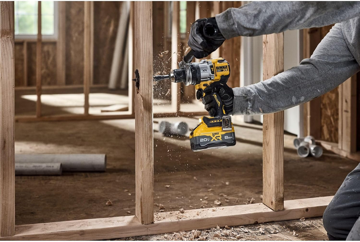 DEWALT 20V MAX XR 1/2 Inch Brushless Cordless Hammer Drill, Battery Not Included (DCD1007B)
