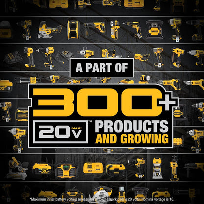 DEWALT 20V MAX Impact Driver, 1/4 Inch, Battery and Charger Included (DCF787D1)