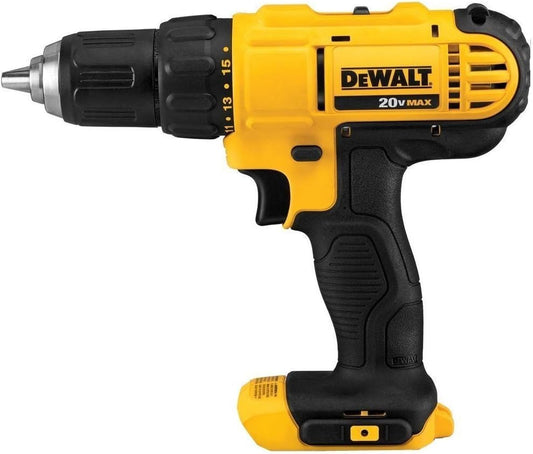 Dewalt DCD771B 20V MAX Cordless Lithium-Ion 1/2 Inch Compact Drill Driver - Bare Tool