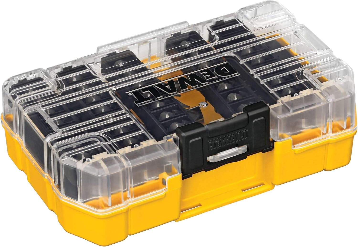 DEWALT Screwdriver Bit Set with Tough Case, 45-Piece (DW2166), Grey/Silver Screwdriving Set with Tough Case