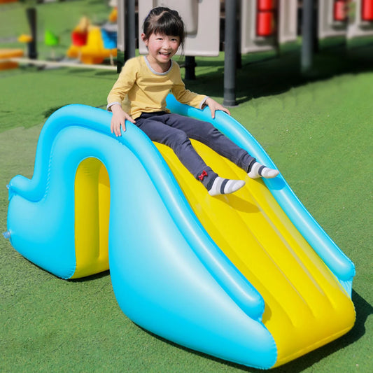 Inflatable Pool Slide Children Climber Slide Outdoor Inflatable Children's Ball Pool Slide for above Ground Pool Garden