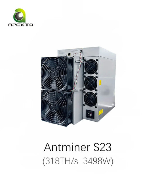 BUY 2 GET 1 FREE Bitmain Antminer S23 318TH/s 3498W Bitcoin Miner NEW SELLER