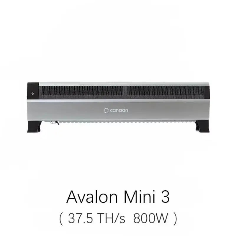 Canaan Avalon Mini 3 37.5TH/S 800w Home Use bitcoin miner Jingle Mining crypto mining machine bitcone miners Household Baseboard