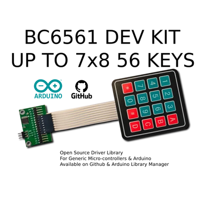 Single Wire Keyboard Module Kit (For Arduino & Micro-controllers)