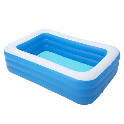 Inflatable Pool for Kids and Adults, Oversized Thickened Family Swimming Pool for Outdoor, Garden, Backyard, Summer Water Party