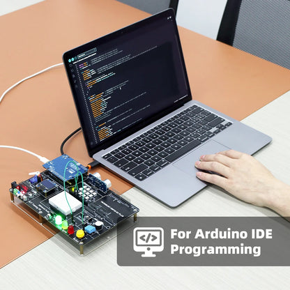 Tscinbuny Complete Kit for Arduino Programmable IoT Development ESP32 S3 PLUS Starter Kit Professional Educational Kit