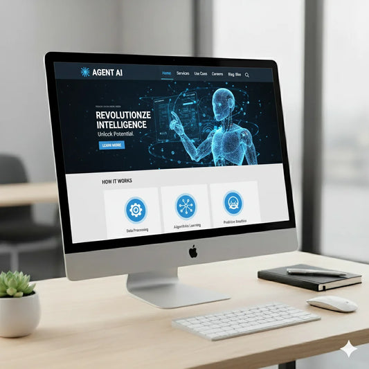 Custom AI Agent Development Intelligent Chatbot solutions Multi-Platform Integration White Label AI Software for Business