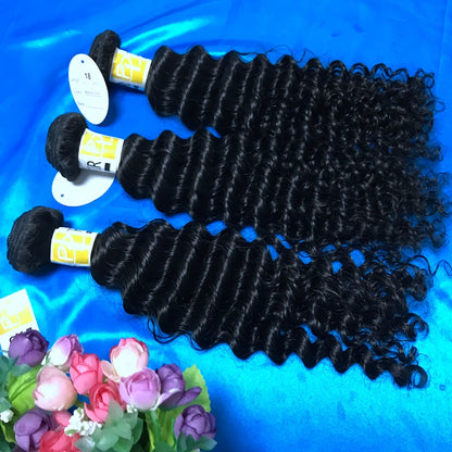 Raw Unprocessed Lace Frontal Wig Deep Wave Curly Lace Front Wigs for Black Women 360 Full Lace Human Hair Wigs