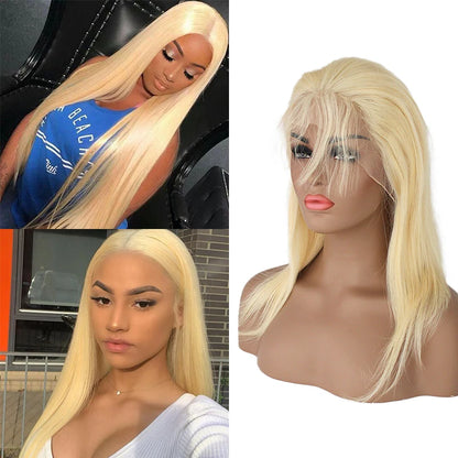 Long Length hd 13*4 Straight Lace Wig 100% Unprocessed Human Hair for Black Women