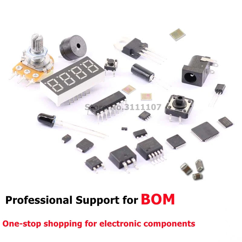 Integrated circuit connector electronic component kit