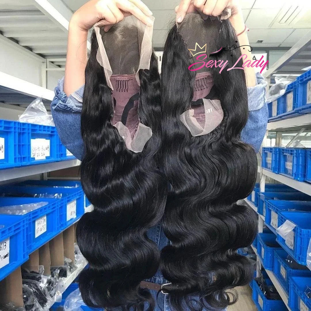 Straight Lace Front Closure Wigs for Black Women Raw Indian Hair HD Lace Wig,Virgin Cuticle Aligned Glueless Lace Human Hair Wig