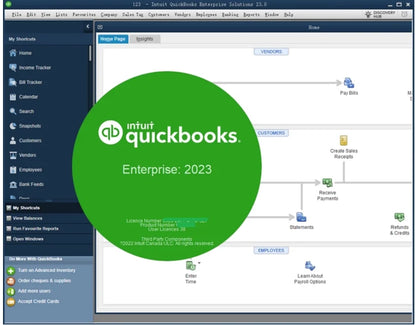24H/7D QuickBooks Pro 2024 Canada for Win PC Lifetime Financial Accounting Software Worldwide Freeshipping