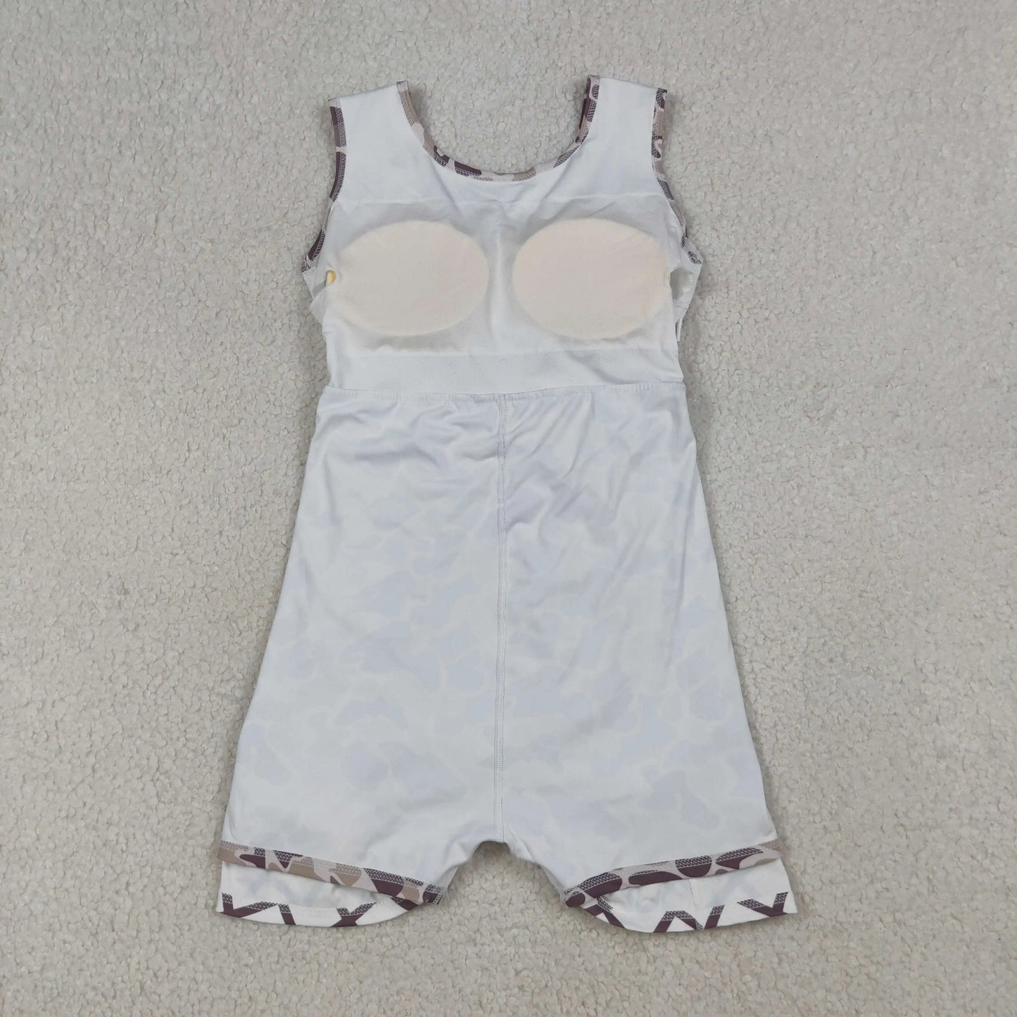 USA Warehouse Baby Girl Southern Grey Camo Drip Team Yoga Active Short Wholesale Boutique Knee Length Dress Ready to Ship No moq