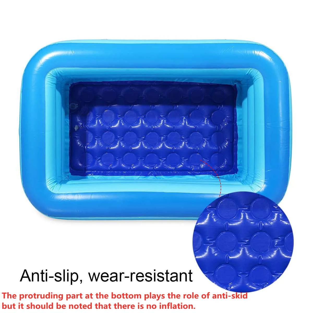 Outdoor Summer Indoor Kids New 120cm 2/3layers Children Inflatable Pool Bathing Tub Baby Kid Home Outdoor Large Swimming Square